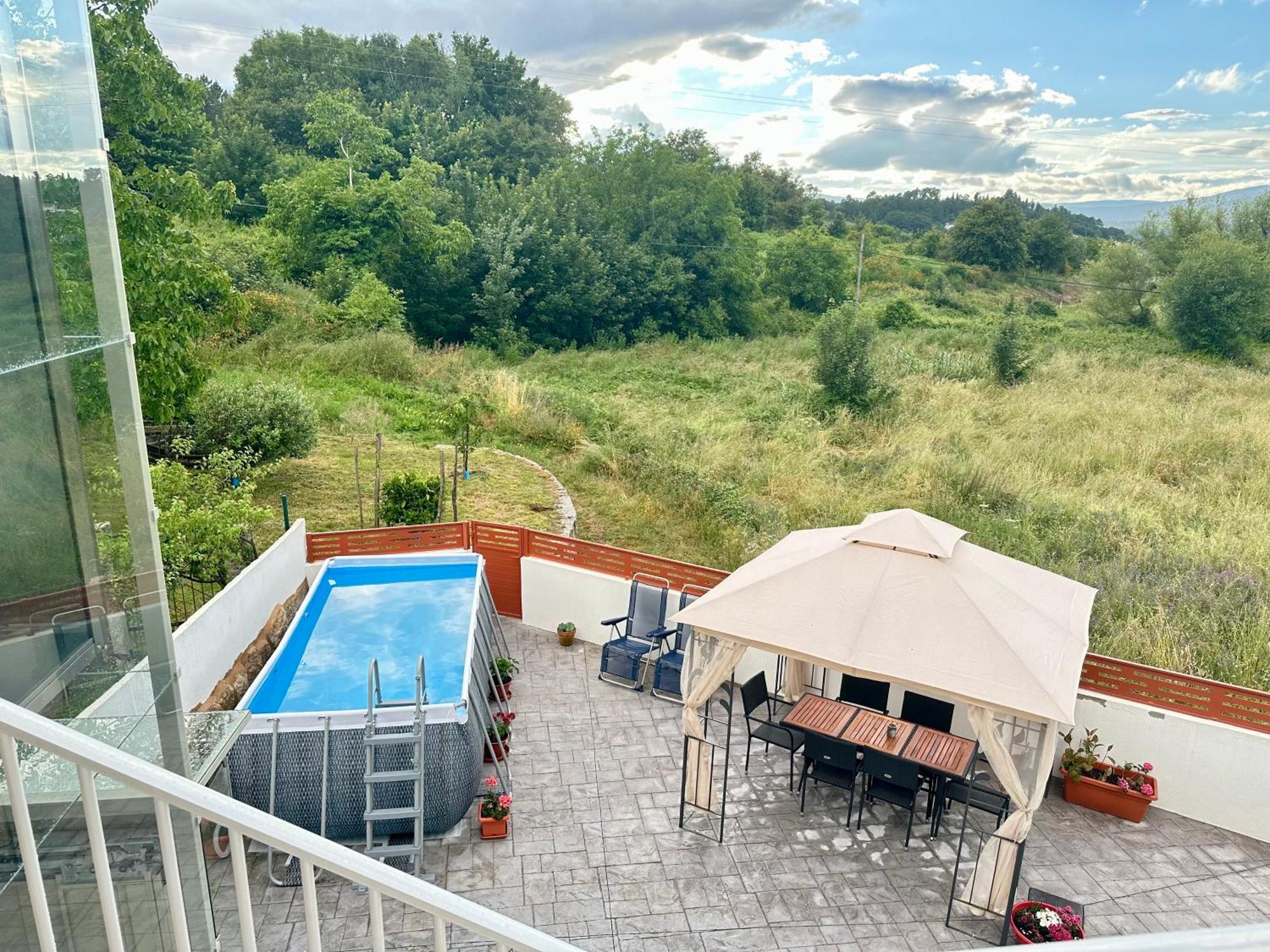 Casa La Oveja Negra, Con Piscina Vila Ourense Exterior foto